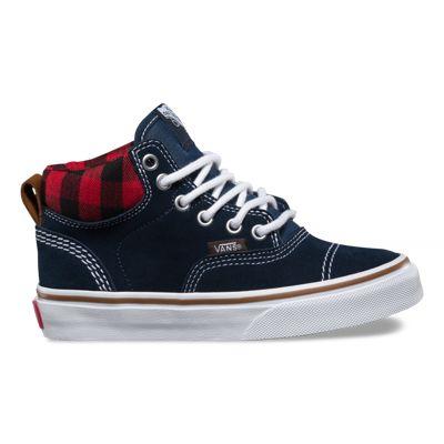 Vans Kids Mte Era-hi (navy/plaid)