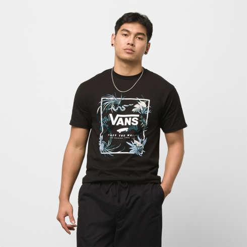 Vans Classic Print Box T-shirt (black/deep Teal)