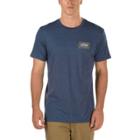 Vans Workman's Crest T-shirt (navy Heather)