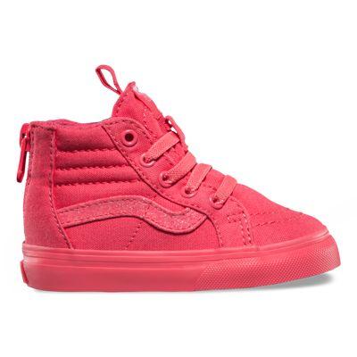Vans Toddler Mono Sk8-hi Zip (paradise Pink/glitter)