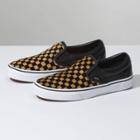 Vans Calf Hair Slip-on (checkerboard True White)