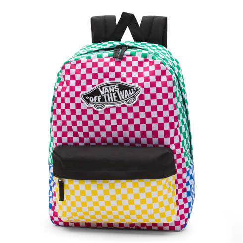 Vans Realm Printed Backpack (checker Block)