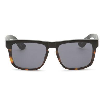 Vans Squared Off Sunglasses (matte Black Black Cheetah)