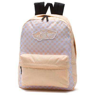 Vans Realm Backpack (bleached Apricot Checkerboard)