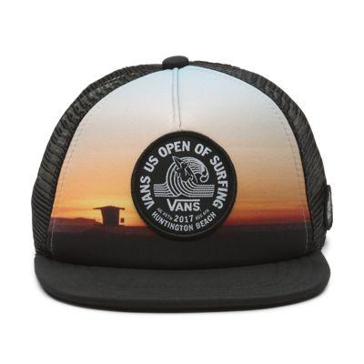 Vans Boys 2017 Vuso Sublimated Trucker Hat (sunset)