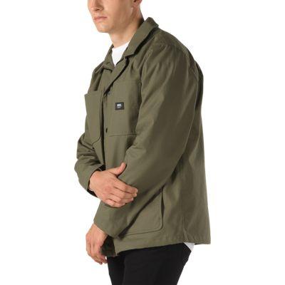 Vans Drill Chore Coat Lined (grape Leaf/ripstop)