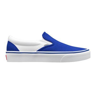 Vans Customs Slip-on (white/blue)