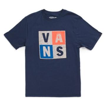 Vans Boys Vans Mens Shoes Skate Shoes Mens Shoes Mens Sandals Squared T-shirt (black Iris) Tank Tops