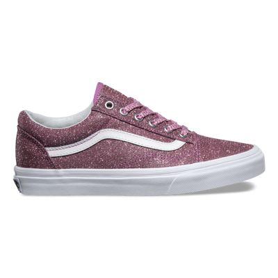Vans Lurex Glitter Old Skool (pink True White)