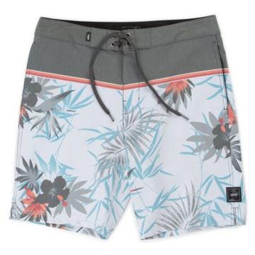 Vans Peace Out Floral Boardshort (white Peace Out Floral)