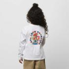 Vans Little Kids Lets Grow Long Sleeve Tee (white)