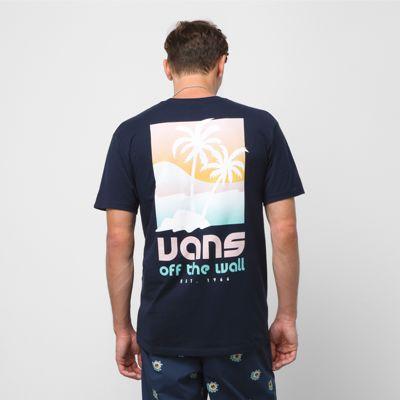 Vans Island Dual Palm T-shirt (navy)
