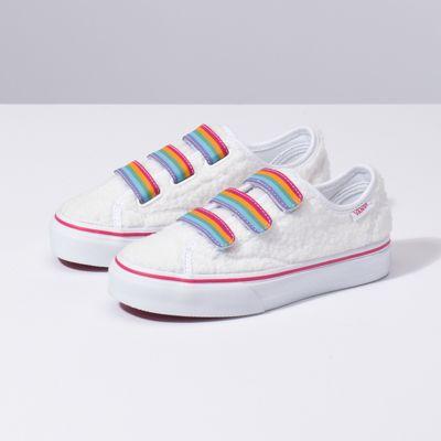 Vans Kids Shearling Style 23 V (rainbow/true White)