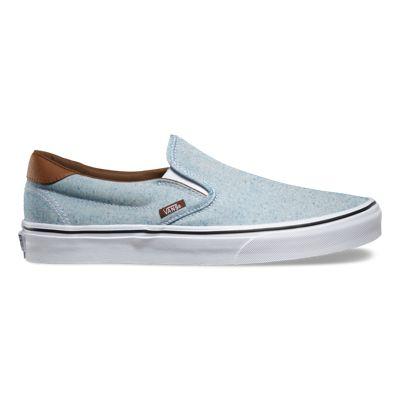 Vans Oxford Leather Slip-on 59 (blue/true White)