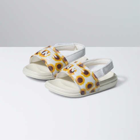Vans Toddler La Costa Slide-on V (sunflower Yellow/true White)