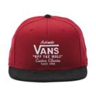 Vans Authentic Vans Snapback Hat (rhubarb-black)