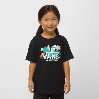 Vans Little Kids Fire Quest T-shirt (black)
