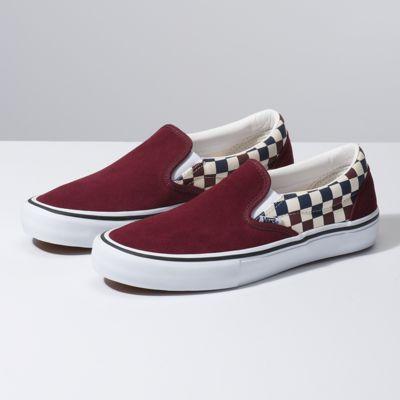 Vans Multi Checker Slip-on Pro (port Royale/dress Blues)