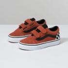 Vans Kids Suede Old Skool V (redwood/black)