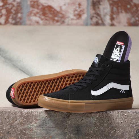 Vans Skate Sk8-hi (black/gum)