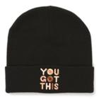 Vans Breast Cancer Awareness Beanie (you Got This)
