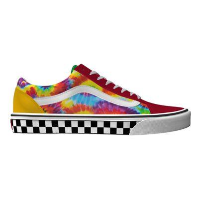 Vans Customs Rainbow Tie Dye Old Skool (custom)