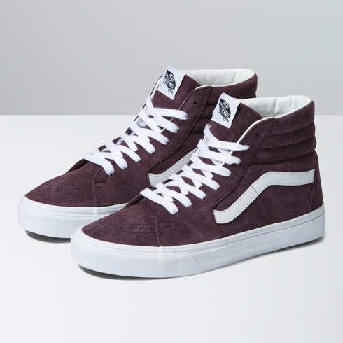 Vans Sk8-hi (pig Suede Wine Tasting)