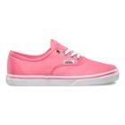 Vans Shoes Kids Authentic Lo Pro (strawberry Pink/true White)