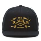 Vans Boys Skate Lock Up Snapback Hat (black)
