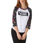 Vans Botanical Tangle Raglan (white/black)