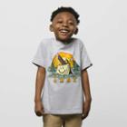 Vans Little Kids Off The Wall Vibes T-shirt (athletic Heather)