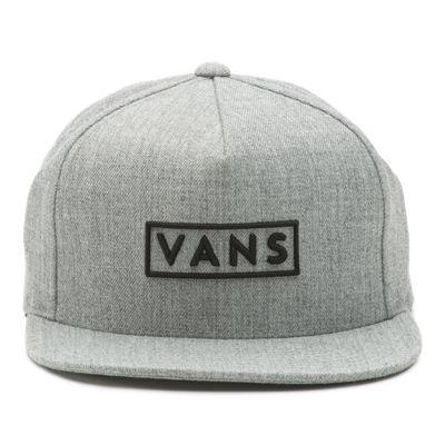 Vans Easy Box Snapback Hat (heather Grey)