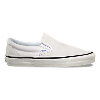 Vans Anaheim Factory Slip-on 98 Dx (suede/og White)