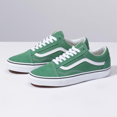 Vans Old Skool (deep Grass Green/true White)