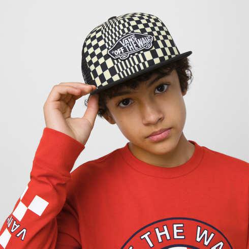 Vans Kids Classic Patch Trucker Plus Hat (pale Banana)