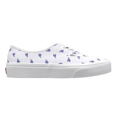 Vans Mens Customs Authentic (los Angeles Dodgers White)