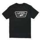 Vans Boys Full Patch Fill T-shirt (black/black Road Trippin)