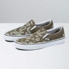 Vans Peace Paisley Classic Slip-on (grape Leaf/true White)