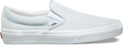 Vans Suede Canvas Slip-on (illusion Blue/true White)