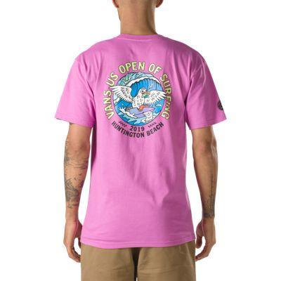 Vans Us Open Salty Seagull Short Sleeve T-shirt (rosebud)