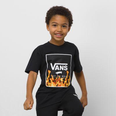 Vans Little Kids By Print Box T-shirt (black/black/white)