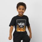 Vans Little Kids By Print Box T-shirt (black/black/white)