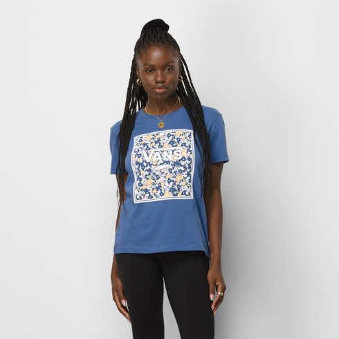 Vans Deco Box Crew Tee (true Navy)