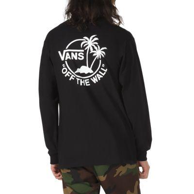Vans Surf Palm Long Sleeve T-shirt (black/white)
