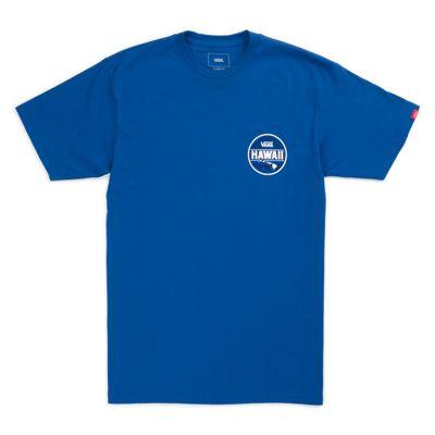 Vans Makai Fill T-shirt (true Blue-dress Blues Tatau)