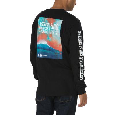 Vans 2018 Sunset Cup Poster Long Sleeve T-shirt (black)