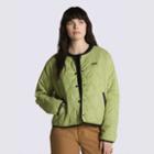 Vans Forces Oversized Reversible Jacket (fern/four Leaf Clover)