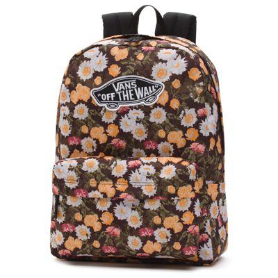Vans Realm Backpack (demitasse Abstract Floral)