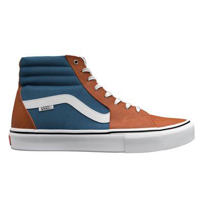 Vans Customs Sk8-hi Pro (ginger/blue)