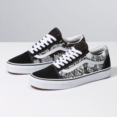 Vans Forgotten Bones Old Skool (black/true White)